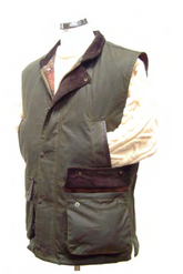 Hunter Wax Bodywarmer Derwent Groen