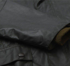 Barbour Waxjas Bedale Sage - Donker groen