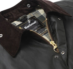 Barbour Waxjas Bedale Sage - Donker groen