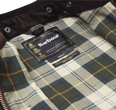 Barbour Waxjas Bedale Sage - Donker groen