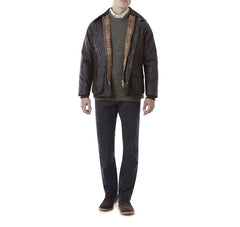 Barbour Waxjas Bedale Rustic - Donker bruin